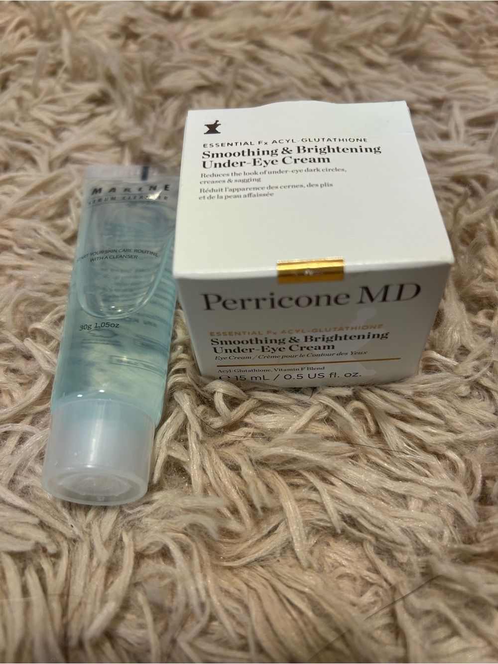 Perricone MD Eye Cream with White & Light Blue Packaging